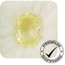 Yellow Sapphire Stone Original Certified Loose Precious Pukhraj Gemstone 5.25 Ratti Yellow Sapphire Stone-6