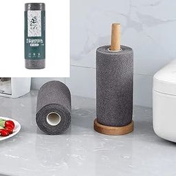 STAREWA� Disposable Scrub Sheets Paper Towel Format Antimicrobial Non-Scratch Cleaning Supplies Dishwashing Sponges Kitchen Scouring Pads Kitchen Cloths 25 Day Supply-image-94