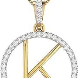 pc jeweller Yellow Gold and Solitaire Pendant for Women-picture-25