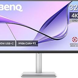 BenQ MA270U 27” 4K 3840x2160 Monitor - P3 Color Gamut, Dual USB-C (90W PD), USB Hub, Brightness & Volume Control, HAS Stand, Display Pilot2.0, Integrated Mac Controls (Grey)-17
