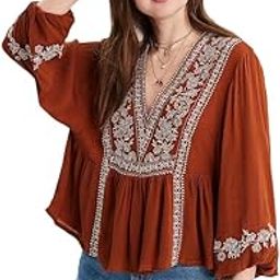 Women's Embroidered Oversized Fit Top-picture-25