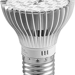 Ubervia Grow Light Bulb for Indoor Plants Sunlike Full Spectrum L-ED Grow Lamps for Succulents Hydroponic Greenhouse Flower Vegetative Growth AURH-image-76