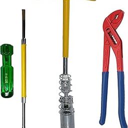 Digital Craft 16MM Spark Plug Wrench with Water Pump Plier & 2-in-1 Screwdriver – Essential Automotive and Repair Tool Set-0