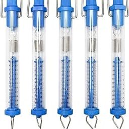 Salco Set of 5Ã‚ Spring Scale, Transparent Spring Balance Hanging Tube Spring Scale Set (1N, 5N, 10N, 20N, 30N)-picture-30