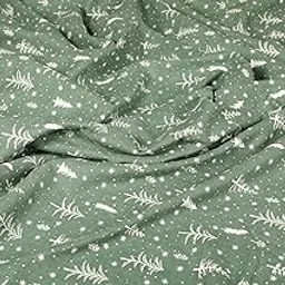COZY FLANNEL 100% Cotton Blanket Dohar Single Bed Size/AC All Season, 150 GSM 3 Layered Soft Cozy Cool Cotton Blanket, 60 * 78 in (Xmas Tree Design)-image-18