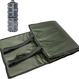 LOOM TREE® Carp Fishing Unhooking Mat with Small Lure Box Fishing Tackle Protection Pad | Fishing | Fishing Equipment | Scales-picture-11