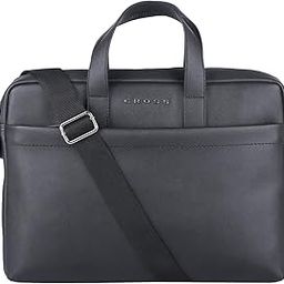 Unisex Black Color Asgard 14" Slim Briefcase-13