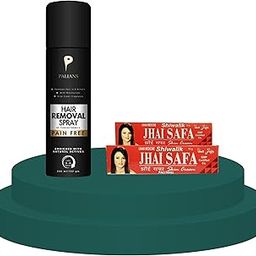 Palians Advanced Men's Hair Removal Spray + Original Shiwalik Jhai Safa Cream Combo-image-11