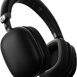 Boult Newly Launched Fluid X Headphones Bluetooth Wireless with 60H Playtime, 40mm Bass Driver, Zen ENC Mic, Type-C Charging, Combat™Gaming Mode, BTv 5.4, Headphones Wireless with mic (Black)-6
