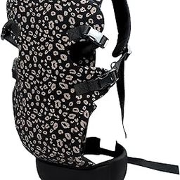 My Giraffe - Skippy - 4 in 1 Baby Carrier with Extra Head Support & Waistband - 3.5 kgs to 20 kgs - 4 Carry postions. (Black Leopard)-image-39