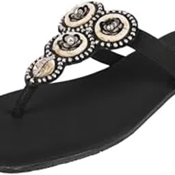 mochi Women Ethnic Flat Fashion Sandal-picture-12