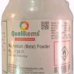 QUALIKEMS Magnesium (Metal) Powder 100gm CAS NO-7439-95-4 (Lab use only)-29