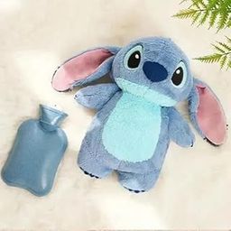 Tinytotem Stitch Hot Water Bag for Period Menstrual Cramps Relaxation hot bag Soft Toy Girls Kids PlushGifts for Girls Friends Christmas Valentine New Year Gift-image-1