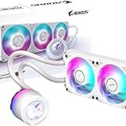 GIGABYTE AORUS WATERFORCE X II 360 ICE AIO Liquid Cooler | 360mm Radiator | LCD Display | 3X 120mm ARGB Fans | High-Performance Cooling | Intel & AMD Compatible | Anti-Leak Design-image-14
