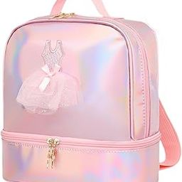CLUB BOLLYWOOD The Style Sutra Ballet Dance Backpack Daypack Ballet Dance Bag for Sports Dancing Gymnastics Pink-image-61