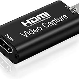 HDMI Video Capture Card, Game Capture Card Audio Capture Adapter HDMI to USB 2.0 Record Capture Device for Streaming, Live Broadcasting, Video Conference, Teaching, Gaming. (Black)-23