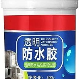 ZEELPETAL Waterproof Sealant with Brush – 300ml Transparent Crack Filler for Roof, Wall, Floor, Wood, Cement, Ceramic & Metal Surfaces | Weatherproof Leak Repair Agent for Home & Industrial Use (1 Pc)-image-51