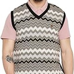 Stardust Men Sleeveless Reversible Sweater-image-17