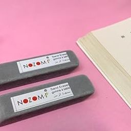 NOZOMI Natural Rubber Eraser for Fountain Pen Ink, Ball Pen and Pencil Eraser, Sand Eraser - Value Pack of (2)-picture-24