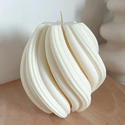 Twisted Swirl Pillar Candle Mold ? Artistic Silicone Mold for Handmade Candle Making-image-68