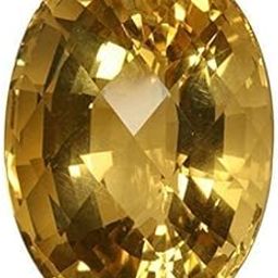 Natural & Original 4.25 Carat Citrine Sunela Stone Gemstone Certified by Lab (A204)-42