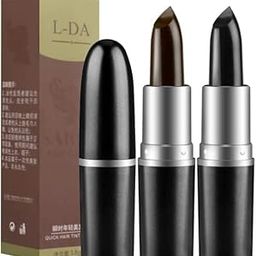 COSLUXE Professional Hair Color Touch Up Stick, One-Time Hair dye pencil Temporary Hair Lipstick Non-toxic Hair Color Crayon Hair Color Touch-Up Kajal 4.5g (BROWN)-9