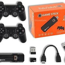 Drumstone (Special 10 Years Warranty) 8k Ultra HD Game Stick for Game Box Limited Edition +2X Wireless Controller Gamepad-13