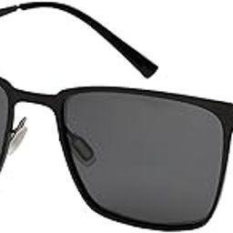 Polarized Sunglasses for Men & Women Unisex - Stylish Eyeglasses Eyewear UV Protection Square Frame Medium, Black-image-43