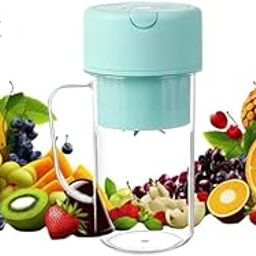Drumstone (𝟭𝟬 𝗬𝗲𝗮𝗿𝘀 𝗪𝗮𝗿𝗿𝗮𝗻𝘁𝘆) Compact Smoothie Blender with Built-in Straw Cup – Ideal for Fresh Juices, Protein Shakes, and More-picture-15