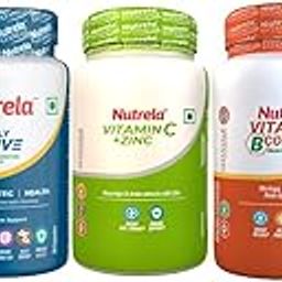 Nutrela Combo Bcomplex, Vitamin D2k, Daily Active, And vitamin Z & Zic Capsule-2