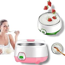 Yogurt Maker Machine, Stainless-Steel Inner Container Electric Yogurt Maker Portable 15 Watts Electric 900ml Automatic-Curd & Yogurt-Maker, Dahi-Maker (Multicolor)-30