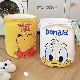 SHIPLORD® Large Capacity Foldable Laundry Basket ‚¨ Cartoon Character Design for Convenient Home Storage-image-23