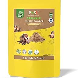 PNSL Organic Aritha Powder | Natural Hair Cleanser | 100g-50