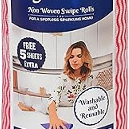 Softouch Non Woven Reusable Kitchen cloth Towel Roll 85 Pulls cleaning coth-16