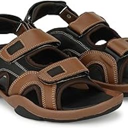 Black and Brown stylish sports outdoor fashion Men sandals-picture-20