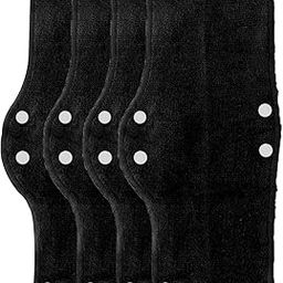 LOOM TREE® 4Pcs Hard Hat Sweatband Terry Cloth Reusable Heat Dissipating Black | Fitness, Running & Yoga | Fitness Equipment & Gear | Resistance Trainers-image-81