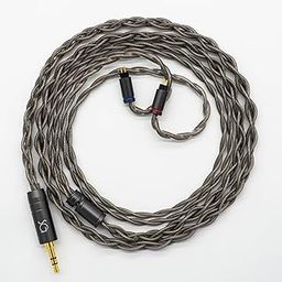 SoundsGood Cassiterite 4 Core Handmade Replacement Cable Silver Plated High Purity Copper Oxygen Free Copper OFC Earphone Upgrade Cable Replacement Cable (2Pin-3.5mm)-image-87
