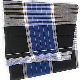 100% Cotton Economy Sangu men's unstitched branded Lungi - Pack Of 1 -_CT90-image-54