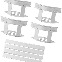 STYLEHEAVEN 4 Pieces Bed Mattress Sheet Holder with Fixed Strip Accessory Fastening Clip Grey|Home & Garden|Bedding|Bedding-image-57