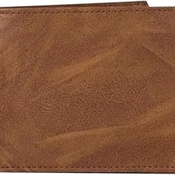 Bi Fold Slim & Light Weight Artificial Leather Men's Stylish Casual Wallet Purse with 3 Card Holder Compartment & Coin Pocket |Multi Compartment-26