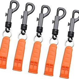SAZ DEKOR 5Pcs Emergency Whistle Outdoor Safety Whistle Football Basketball Camping-image-88