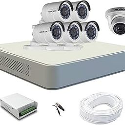 Hikvision Full HD (2MP) 6 CCTV Cameras & 8 Ch.Full HD DVR Kit (All Accessories)-23