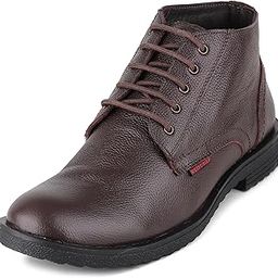 Genuine Leather Derby Lace Up |Formal Shoes for Men for Office | TPR Sole-image-82