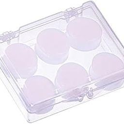 AUGEN Reusable Soft Silicone Earplugs Waterproof Moldable Earplugs Noise Reduction Ear Plugs for Sleeping, Swimming, Travel, Studying, Working, 3 Pairs with Storage Box (White)-picture-18