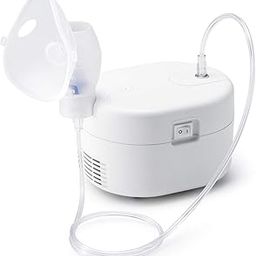 Omron Ultra Compact & Low Noise Compressor Nebulizer NEC-106 For Child & Adult White-25