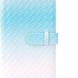 2x3 inch Mini Photo Album, 96 Photo Pocket Storage Album for Instant mini film used in Mini 12/11/9, 90,70,Liplay, Evo Mini film, 3" Photo Cards,Tickets, Business Cards (Blue Gradient Weaving)-picture-11