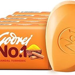 Godrej No.1 Bathing Soap, Sandal & Turmeric, 100g (Pack of 5)-29