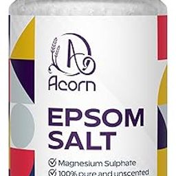 acorn Epsom Salt For Foot & Body Soak | Replenish Magnesium Levels | Muscle Relief, Relieves Aches, Pain & Gardening | Bath Salt 925 gm-image-67