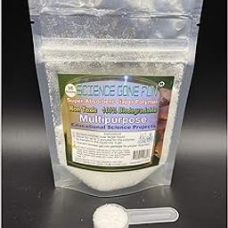 Science Gone Fun 35 Grams Sodium Polyacrylate Superabsorbent Diaper Polymer-26
