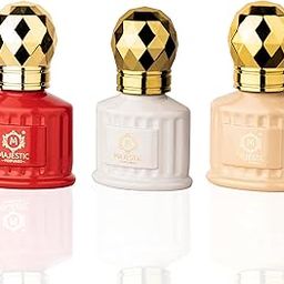 Oud Rose + Oud Zahra + Oriental Gem || 10ml × 3 = 30ml Pack Of 3 Attars || Floral, Woody, Oriental Attars || Premium, Long-Lasting Unisex Perfume Oils ||-image-34